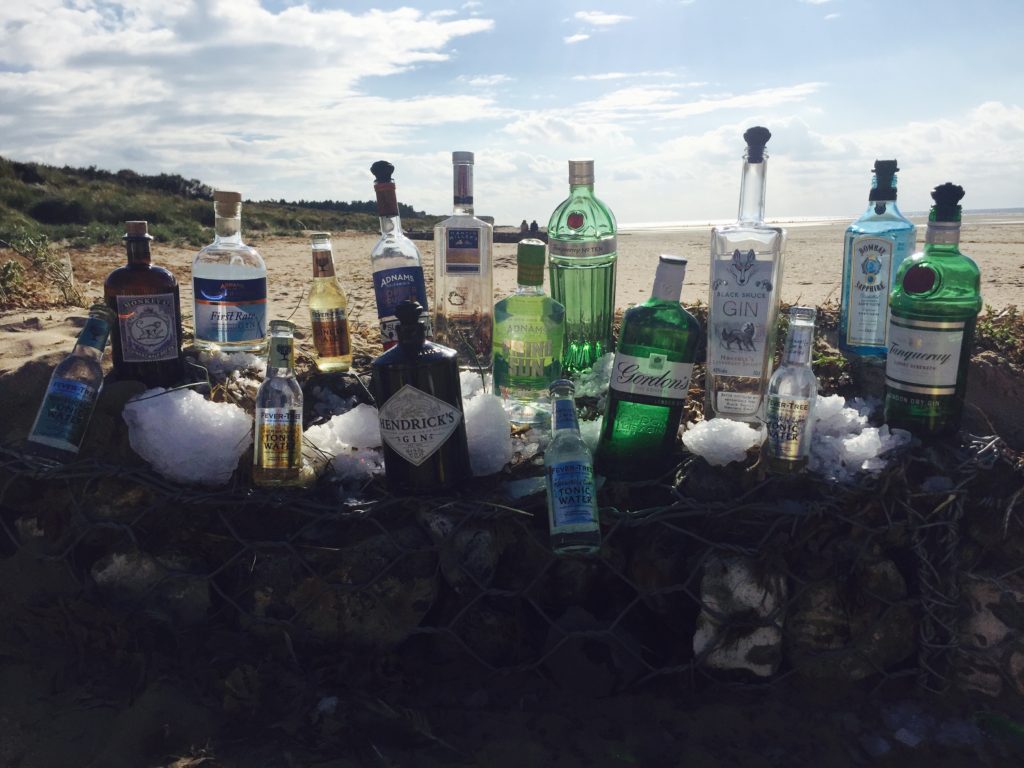 The Lodge Old Hunstanton beach gin