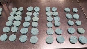 The making of a macaron, part 1...